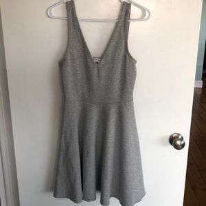 Grey Casual Dress Size M